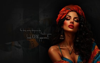 Kitabını yazar..