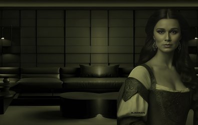 Sevecekseniz yanlızlığı sevin, size asla ihanet etmez Bayan- teması (333)