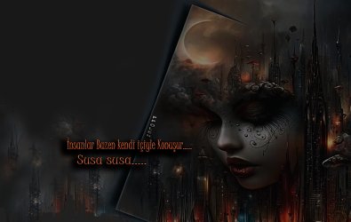 insanlar bazen kendi içiyle konusur........Susa susa........