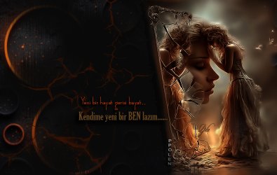 Yeni bir hayat gerisi bayat;          Kendime yeni bir BEN lazım.......