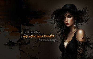Seni önceden...Hep saçma sapan sevmişler;..Benim sevmelerim aqır qeldi..