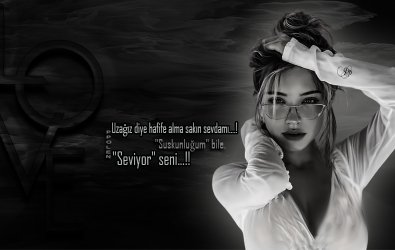 Uzağız diye hafife alma sakın sevdamı....!"Suskunluğum" bile"Seviyor" seni...!!