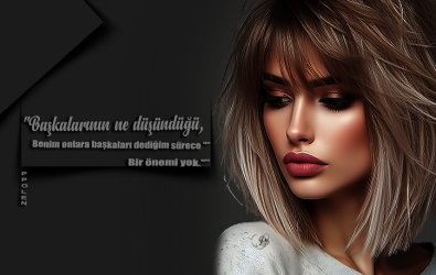 "Başkalarının ne düşündüğü, Benim onlara başkaları dediğim sürece..      Bir önemi yok."