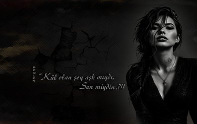 “Kül olan şey aşk mıydı, sen miydin?